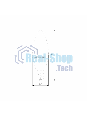 BLE2779 / Умная лампа Свеча  LED C37 Е14 7W 3300К-6500К CCT+DIM