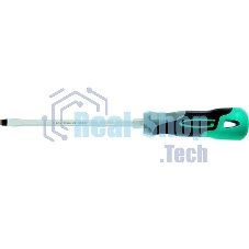 Отвертка Gross 12123 SL8,0 x 200 мм S2, трехкомпонентная рукоятка