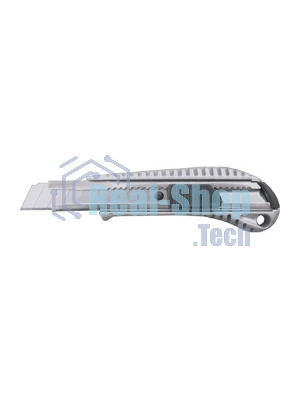 Нож FIT 10250технический 18мм усиленный металлич.корпус
