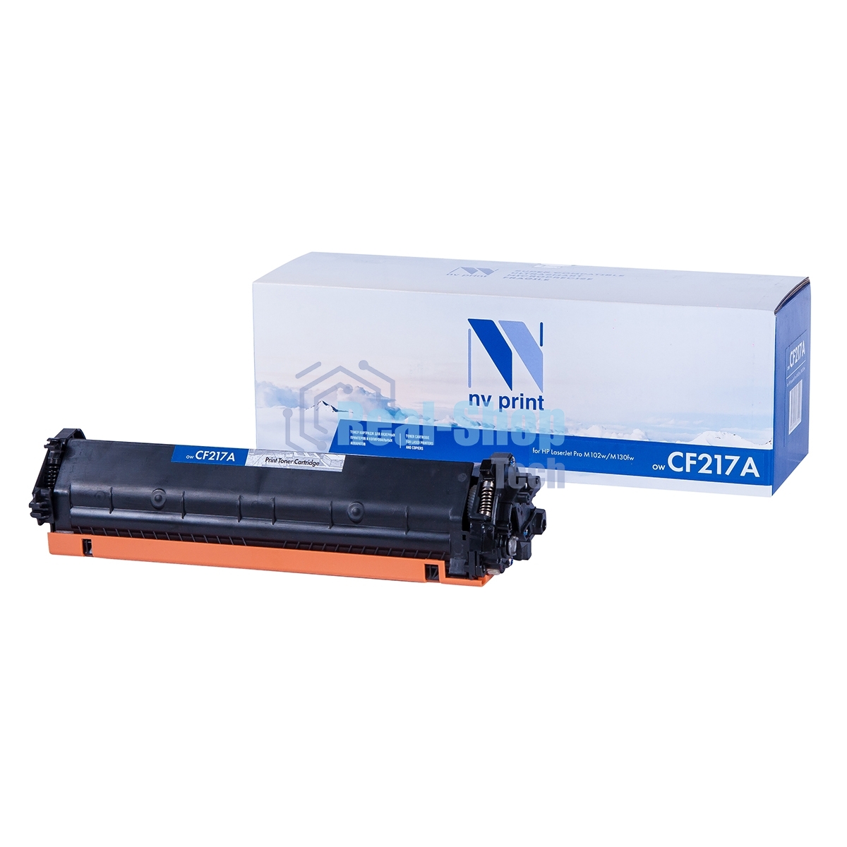 Картридж лазерный NVPrint совместимый NV-CF217A (без чипа) для HP LaserJet Pro M102/MFP M130 (1600k)