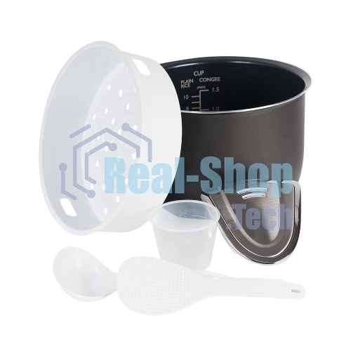 Мультиварка Mystery MCM-1010 5л 900Вт серебристый/белый