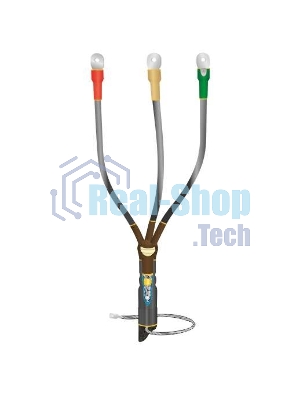 Муфта кабельная концевая внутренней установки 10кВ КВТпН 3х(70-120мм) с болтовыми наконечниками Нева-Транс Комплект 22020055