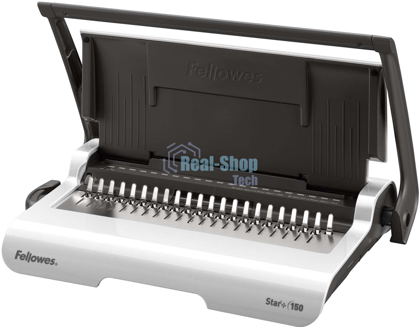 Переплетчик Fellowes Star+ (FS-56275) A4/перф.12л.сшив/макс.150л./пластик.пруж. (6-18мм)