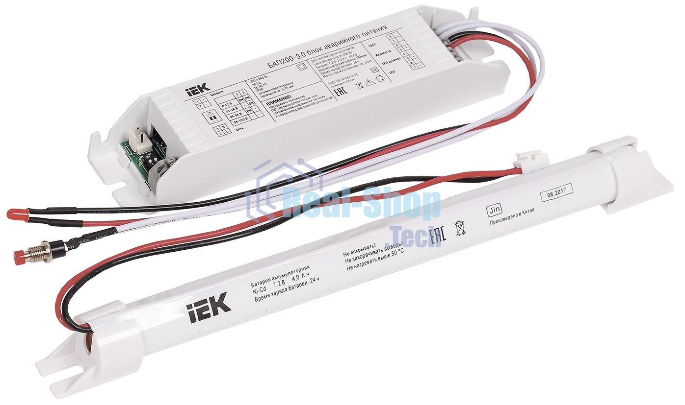 Блок аварийного питания БАП200-3.0 для LED IEK LLVPOD-EPK-200-3H