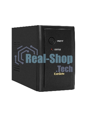Источник бесперебойного питания ExeGate Power Back BNB-800.LED.AVR.4C13 / 800 ВА / 480 Вт / 4 x IEC 320 C13