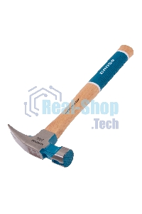 Молоток-гвоздодер Gross AMERICAN HICKORY 680 г, угол 75, магнит, обрезиненная рукоятка