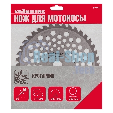 Нож для триммера 230х25,4, 40 зубьев Kronwerk