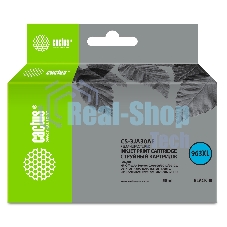 Картридж струйный Cactus CS-3JA30AE 963XL (есть ограничения по прошивке) черный (58 мл) для HP OfficeJet Pro 9010/9010e/9012/9014/9015/9016/9019