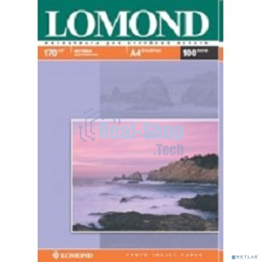 Фотобумага Lomond 0102006 A4/170г/м2/100л./белый матовое/матовое для струйной печати