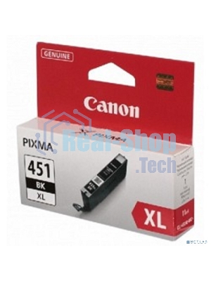 Картридж струйный CLI-451XLBK (6472B001) для Canon PIXMA iP7240, MG5440, 6340, Черный, 4425стр.