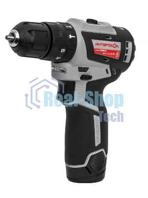 Дрель-шуруповерт аккумуляторная бесщеточная ИНТЕРСКОЛ ДАУ-10/12В 38 МиниМАКС 767.2.2.45 Li-ion, кейс, 2 аккум., 2,5 А·ч, ЗУ