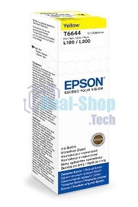 Чернила для Epson C13T66444A Epson L100 (yellow) 70 мл