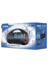 Акустическая система Sven 370 2.0 черные (2x2W, USB, RGb подсветка)