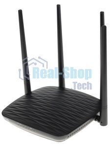 Маршрутизатор Tenda AC5 1200Mbps 11AC wave2Router, MU-MIMO,1Ghz CPU，4X5dbi Antennas, 1X100Mbps WAN, 3x100Mbps LAN,WiFi On/Off Switch,Universal Rep
