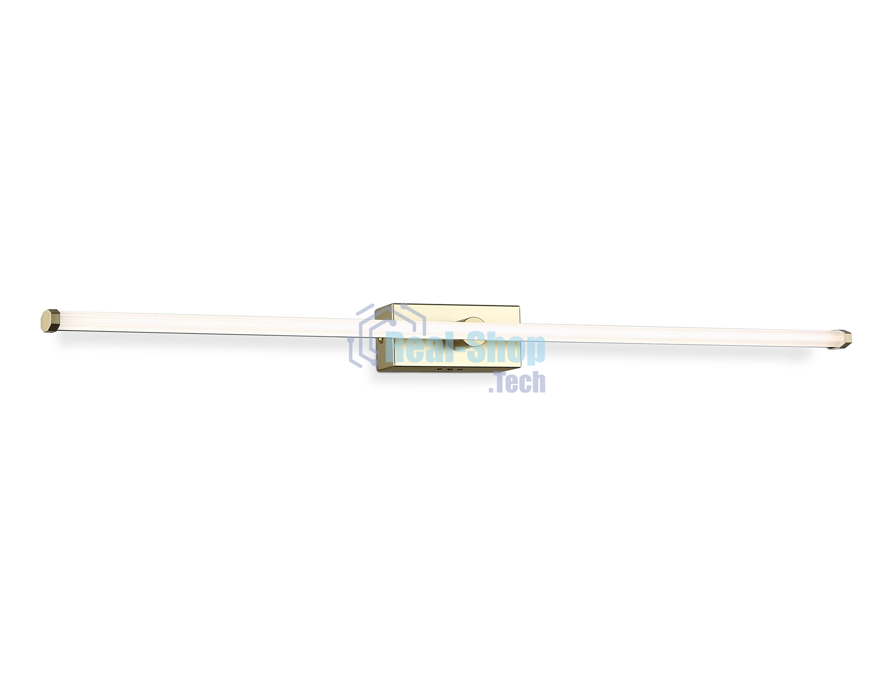 Настенный светодиодный светильник Ambrella light FL6124 GD золото 14W 3000K-6400K 610*45*80