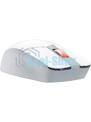 Мышь беспроводная ASUS P520 ROG STRIX IMPACT III белый, 36000 dpi, Bluetooth / USB, Bluetooth / радиоканал, кнопки - 5