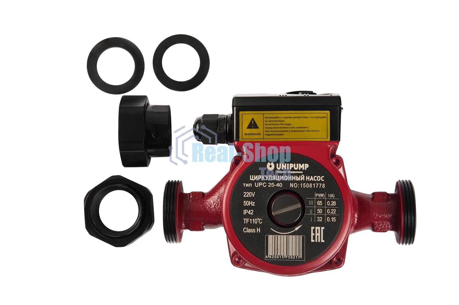 Насос UNIPUMP UPС 32-60 180  циркуляционный отопл