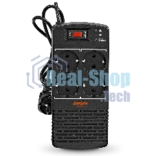 Стабилизатор ExeGate Power AD5000-1000 (1000VA/500W, диапазон 150...280В, 4 евророзетки)