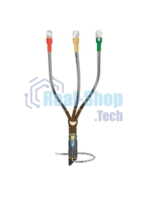Муфта кабельная концевая внутренней установки 10кВ КВТпН 3х(35-50мм) с болтовыми наконечниками Нева-Транс Комплект 22020054