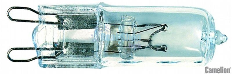 Лампа галогенная 40Вт капсула G9 2850К 240В прозр. Camelion 5553