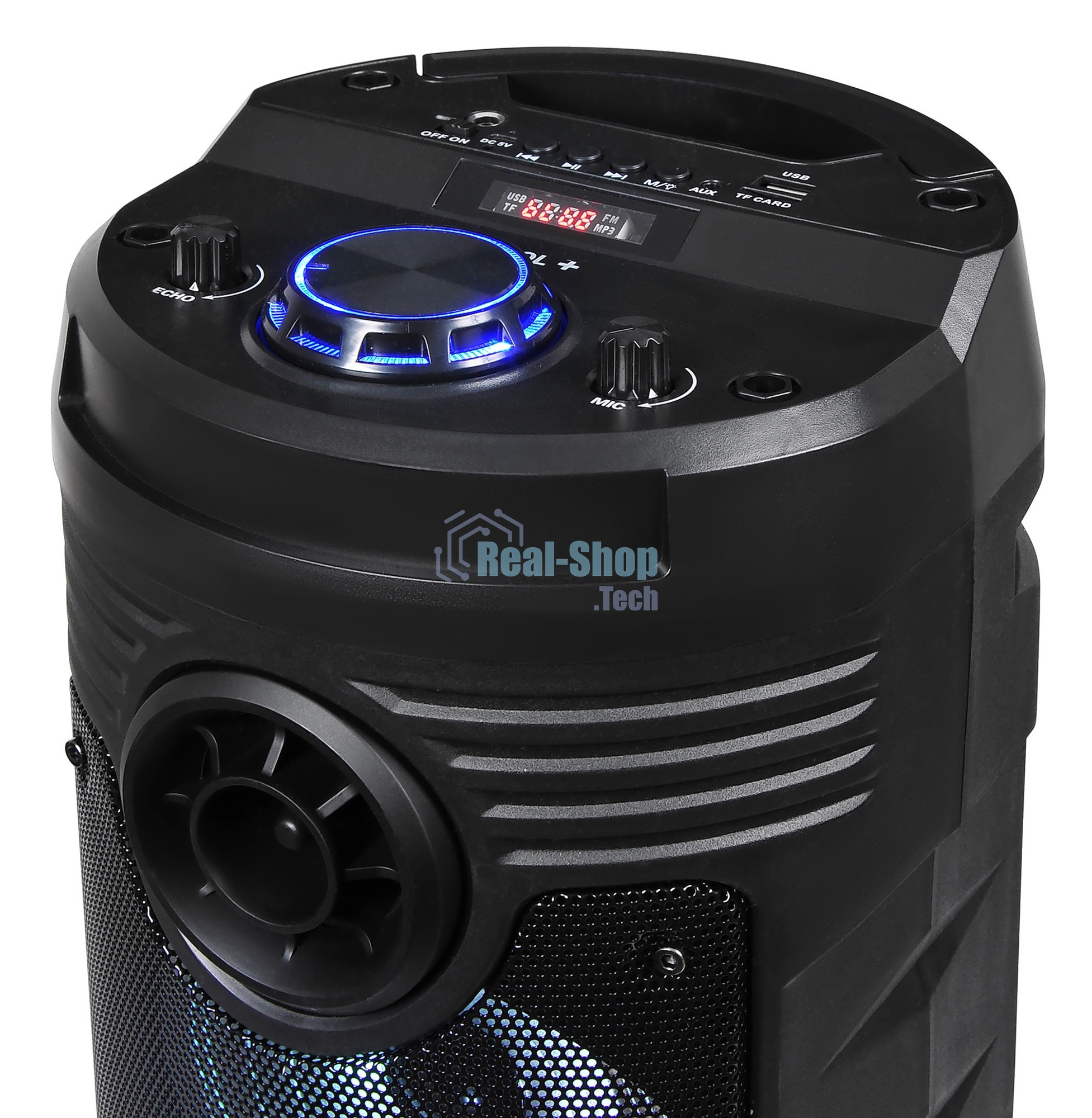 Минисистема Hyundai H-MC170 черный 80Вт/FM/USB/BT/SD/MMC