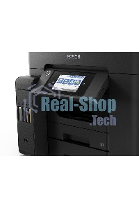 МФУ струйное Epson L6550 (C11CJ30404), A4, цветной, печ. до 25/12 стр/мин.(ч/б/цв.), скан. до 27.5 стр/мин., 4800x2400 dpi (печ.), 2400x1200 dpi (скан.), Ethernet, USB, Wi-Fi