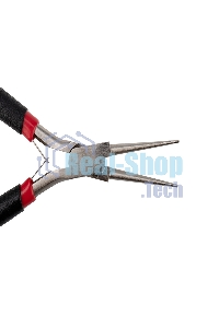 Круглогубцы Rexant 12-4606 Мини 120 мм никелированные, авторазжим, обливные рукоятки