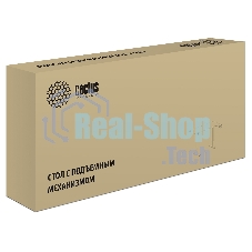 Стол игровой Cactus CS-ED-BBK столешница МДФ черный, каркас черный