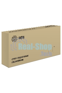 Стол игровой Cactus CS-ED-BBK столешница МДФ черный, каркас черный