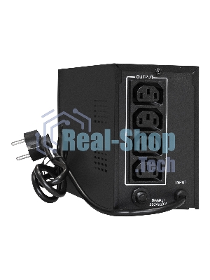 Источник бесперебойного питания ExeGate Power Back BNB-800.LED.AVR.4C13 / 800 ВА / 480 Вт / 4 x IEC 320 C13
