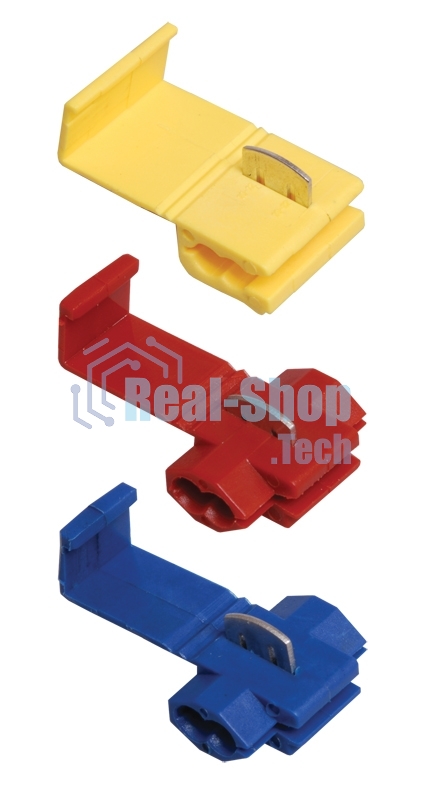 Зажим прокалывающий ответв. ЗПО-1 0.5-1.5кв.мм красн. (уп.100шт) ИЭК UMR-10-3-100