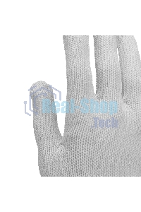 Перчатки трикотажные, с ПВХ точкой, 5 пар в упаковке, 7 класс Россия