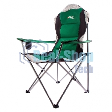 Кресло складное с подлокотниками и подстаканником 60x60x110/92 см, Camping Palisad