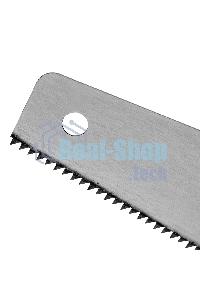 Ножовка по дереву Sparta 500 мм, 7-8 ТРI, каленый зуб, линейка, деревянная рукоятка