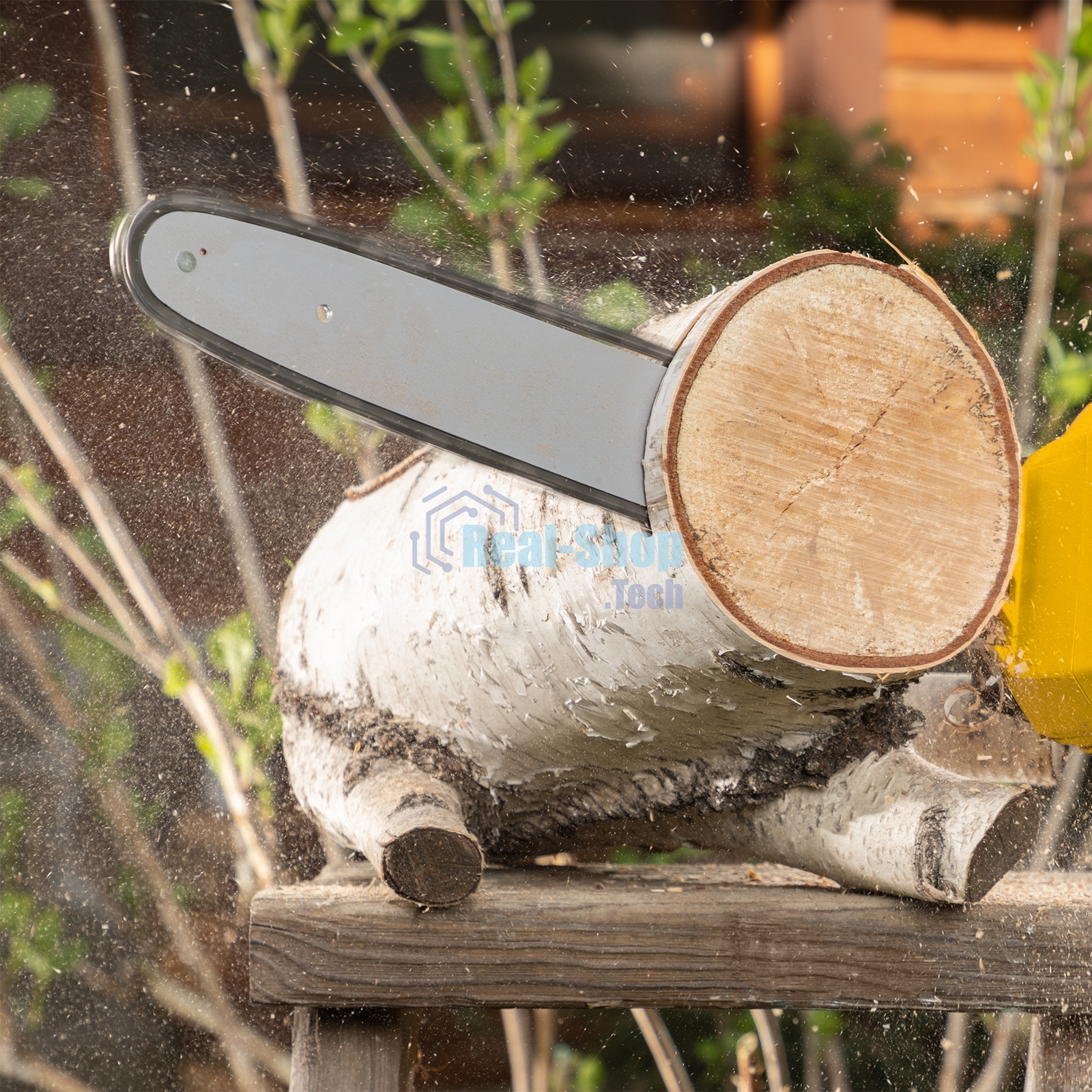 Цепная пила аккумуляторная бесщет. Denzel RCS400-36, Li-ion, 36 В, 4 А·ч, шина 400 мм/58610