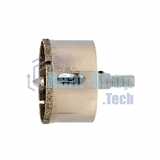 Сверло по керамической плитке и стеклу Сибртех, 50 х 55 мм, 6 гр.хв-к, с центр. сверлом