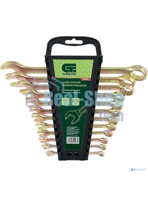 Набор ключей Сибртех комбинированных 6-22 мм. 12 шт.