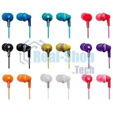 Наушники вкладыши Panasonic RP-HJE125E-W 1.1м белый проводные (в ушной раковине)