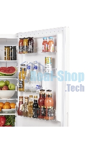 Холодильник Maunfeld MFF185NFW10 белый двухкамерный инвертор 240/100л морозилка снизу, No Frost