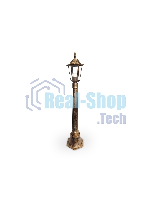 Светильник Ambrella light ST2039 GD/BK/CL золото/черный/прозрачный IP54 E27 max 40W D150*1100