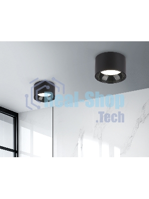 Светильник Ambrella light TN52894 SBK/GBK черный песок/черный глянец GX53 max 12W D97*60