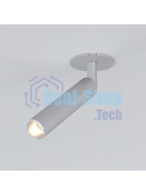 Diffe светильник встраиваемый серебряный 5W 4200K (25027/LED)