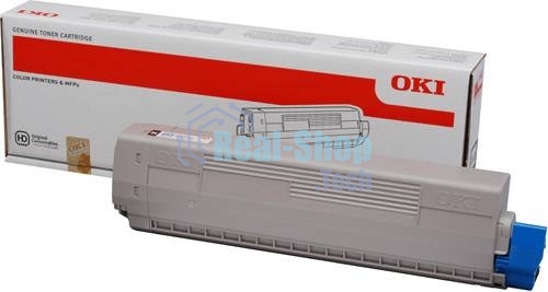 Картридж лазерный Oki C831/841 черный 10K