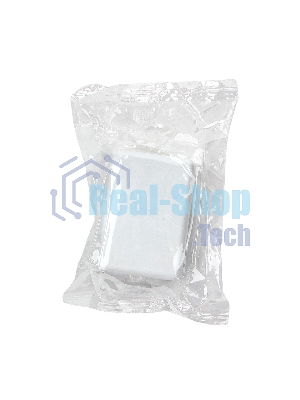 Розетка телефонная TA-102 RJ-11 (6P4C) внешняя 2 порта, белый