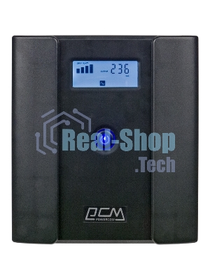 Источник бесперебойного питания Powercom Raptor RPT-2000AP LCD EURO