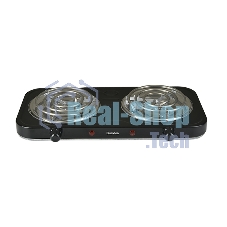 Плита настольная электрическая Blackton Bt HP206B Black Количество конфорок 2шт