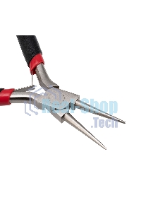 Круглогубцы Rexant 12-4606 Мини 120 мм никелированные, авторазжим, обливные рукоятки