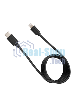Кабель Rexant Type-C - Lightning 3A/1m/PVC/черный