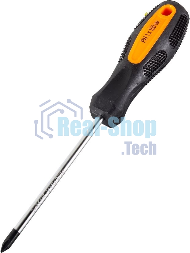 Отверткакрестовая ВИХРЬ PH1, 100 мм