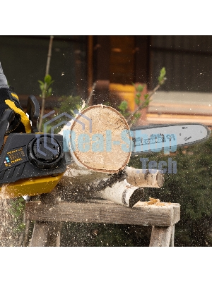 Цепная пила аккумуляторная бесщет. Denzel RCS400-36, Li-ion, 36 В, 4 А·ч, шина 400 мм/58610